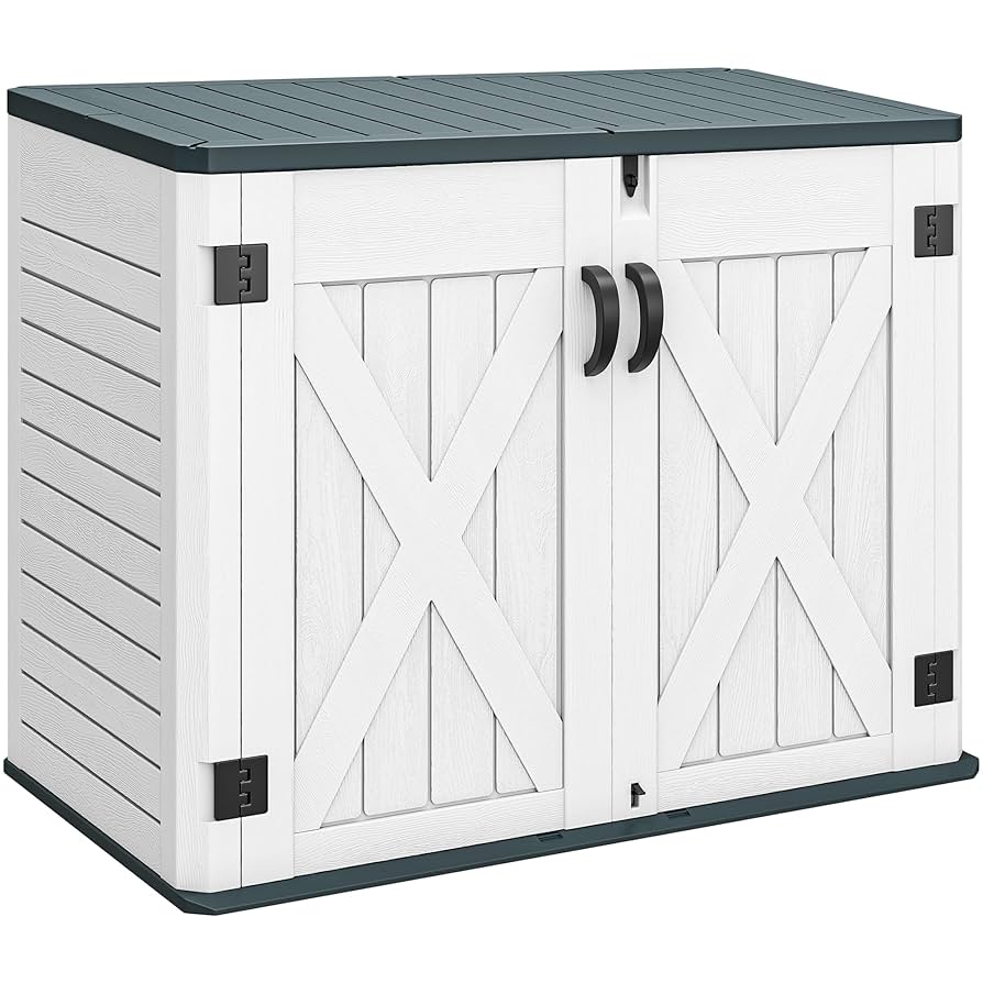Riho　0922 Amazon.com: YITAHOME Outdoor Horizontal Storage Shed with X